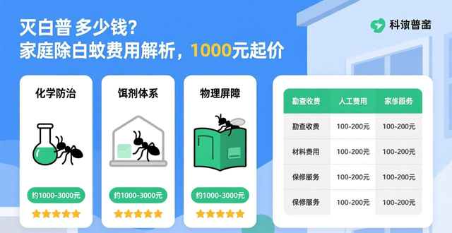 灭白蚁费用_灭白蚁是不是免费的_灭白蚁一次1500