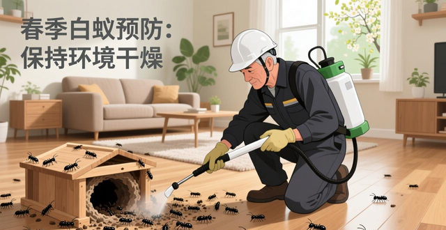 家里发现白蚁先别喷药,灭白蚁师傅教你正确处理步骤
